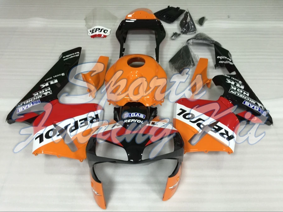 Набор для всего тела CBR600 RR 2003 2004 Обтекатели CBR600RR 04 обтекатель мотоцикла CBR 600 03 Repsol