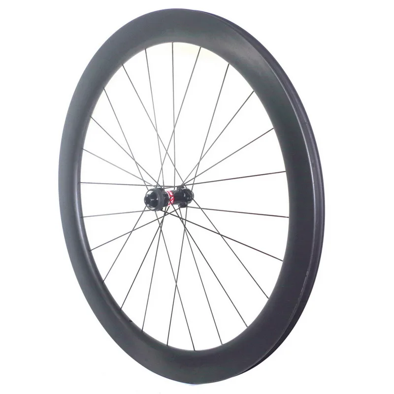 

Углеродные колеса 700C, передние 60 мм и задние карбоновые дисковые колеса 25 мм, дисковый тормоз 25 мм, бескамерные дисковые колеса