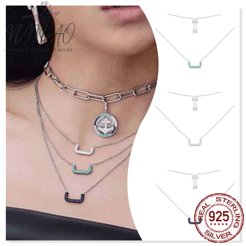 

YACHT CLUB geometric women necklace accessories jewelry gifts Holiday Gifts Fashion Simple Temperament Party High Quality Design