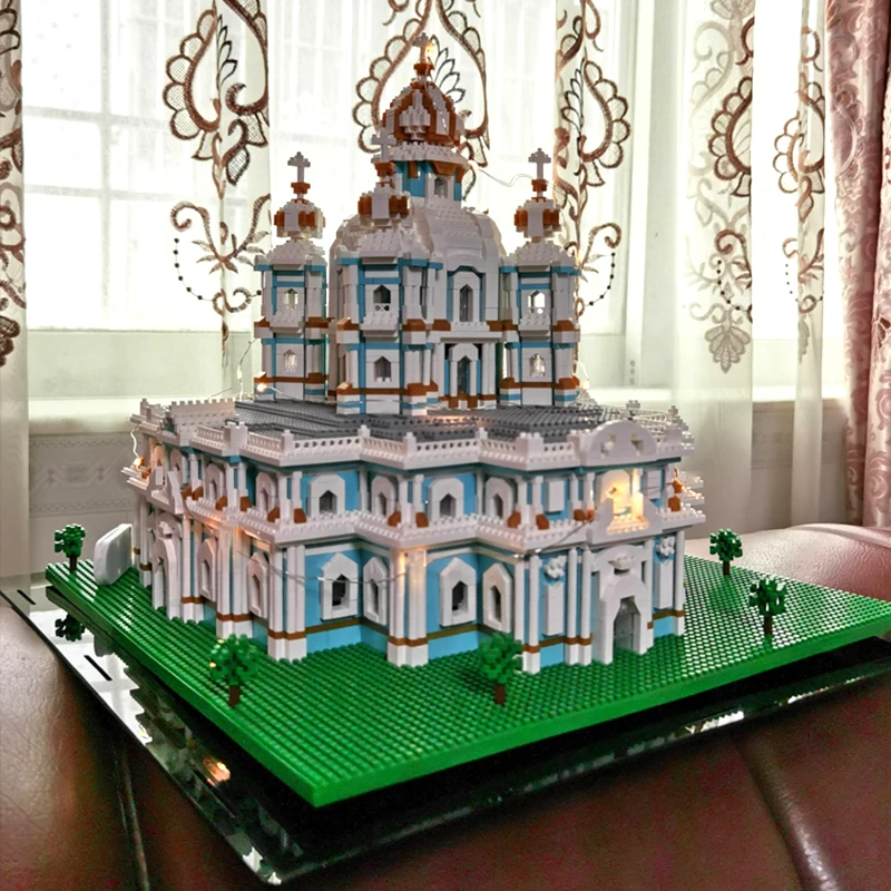 Конструктор монастырь Smolny для России сделай сам | Игрушки и хобби