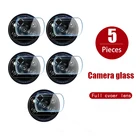 5 шт. стекло для объектива камеры для Xiaomi Poco X3 NfC F3 Pro стеклянный чехол Redmi Note 10 Pro Max 9S 10T 9T 8T на Mi 11 Ultra 11i Полное стекло
