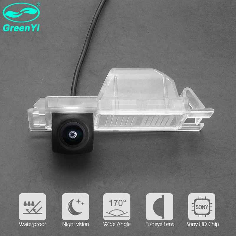 Камера ночного видения GreenYi с углом обзора 170 градусов Sony MCCD Fisheye для Opel Astra J Vectra