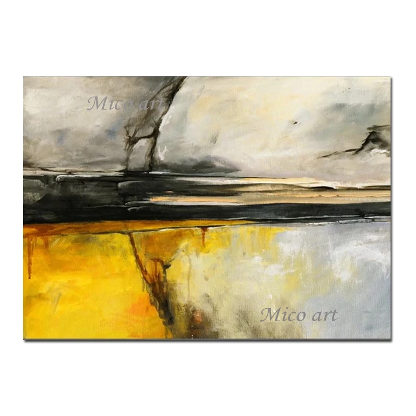 

100% Hand-painted Abstract High Quality Oil Painting Canvas Art Unframed Acrylic Artwork Wall Hanging Paintings For Decoration