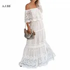 Женское однотонное платье с открытыми плечами, летнее свободное платье с коротким рукавом для ночного клуба