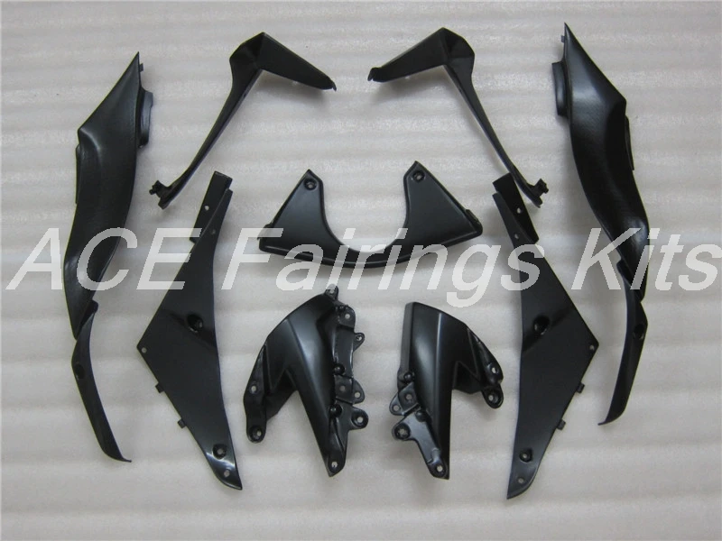 Литья под давлением ABS обтекатель комплект подходит для Kawasaki ZX6R 2009 2010 2011 2012 Обтекатели ZX-6R 09, 10, 11, 12, ниндзя 636 изготовленный на заказ Зеленый