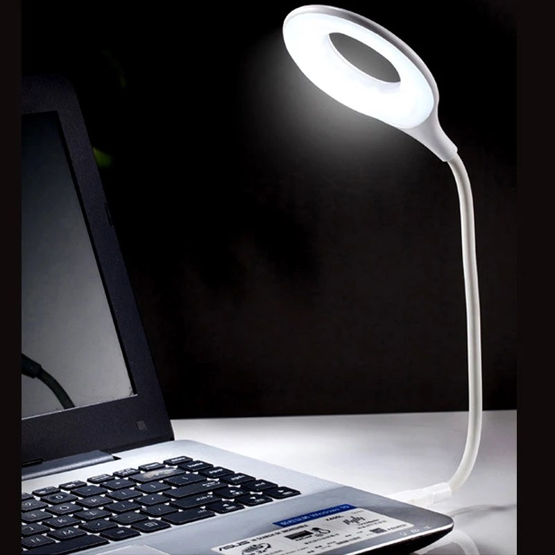Минисветильник ный светодиодный светильник с USB Гибкая Настольная лампа для
