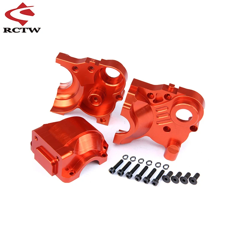 ЧПУ трехсекционный Сплит коробка передач металлическая для 1/5 HPI ROFUN ROVAN KM Baja 5B 5T 5SC