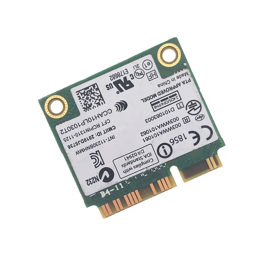 Wlan Wireless-N 130 wifi Support Bluetooth Adapter Mini PCI-E 802.11n Wifi Card for Intel Centrino 130BNHMW | Компьютеры и офис