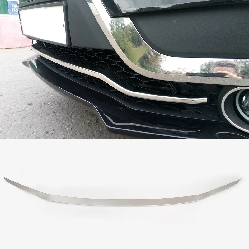 Хромированная накладка на решетку переднего бампера из нержавеющей стали для Lada