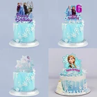 1 шт., детский акриловый Топпер для торта Холодное сердце