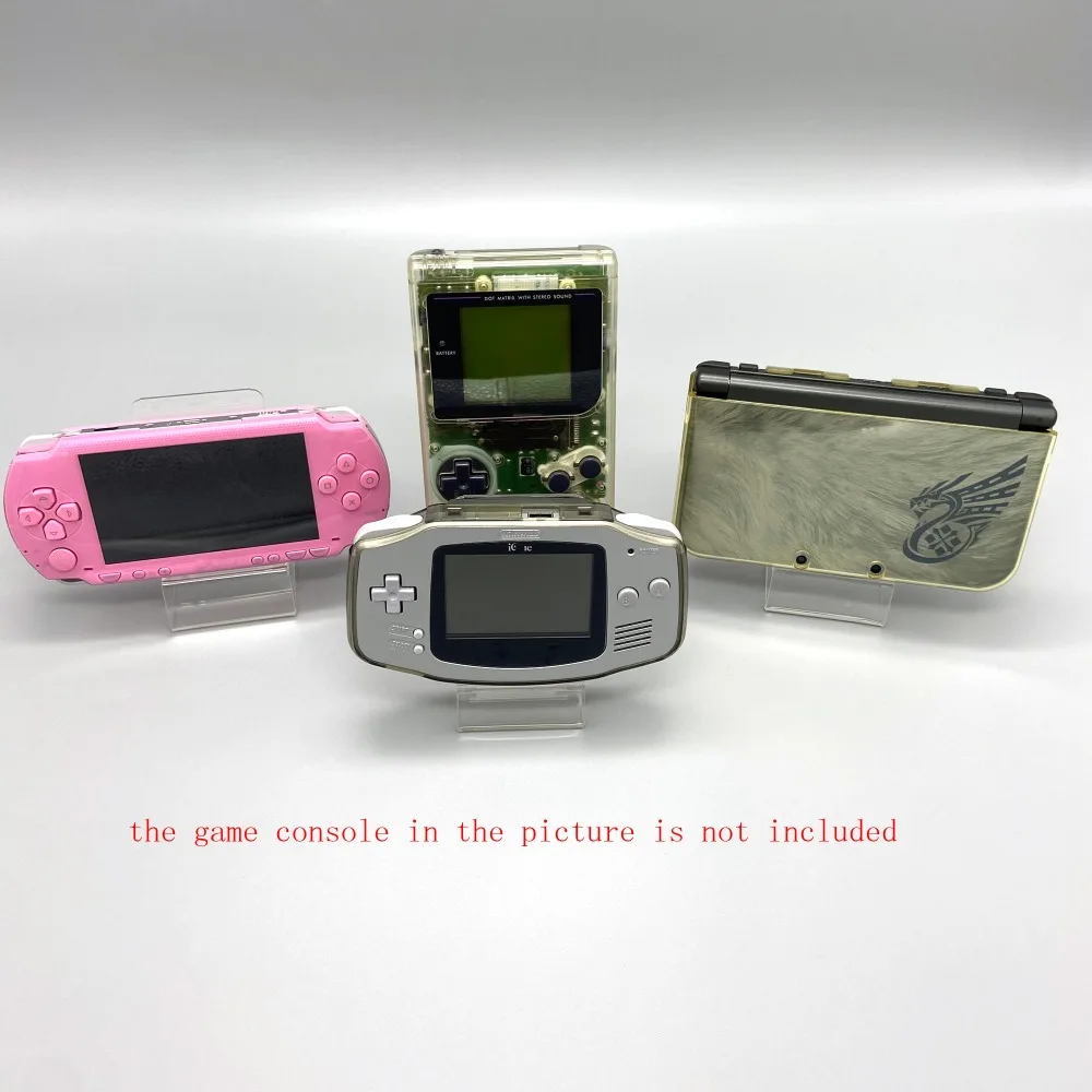 

10 шт., пластиковая витрина на полку для игровой консоли GB / GBC / GBA / PSP / 3DS / 2DS / PSV