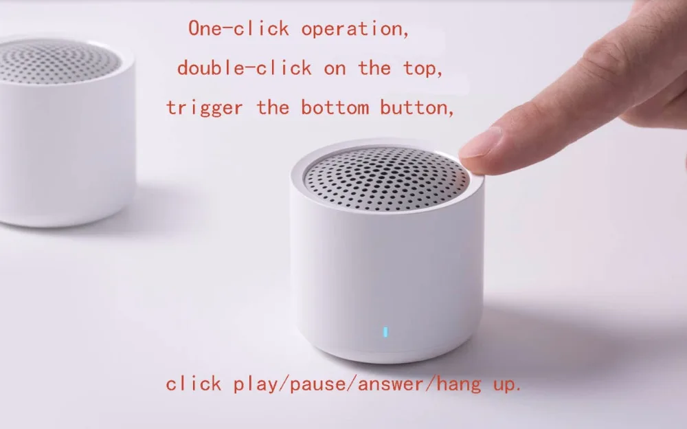 xiaomi Bluetooth динамик, стерео 2 шт, mi динамик, стерео, портативный mi ni, вызов аудио, Bluetooth 5,0, мобильный телефон cal