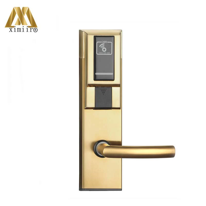 

OEM Free Hotel Software Manage Access Control Hotel Room Keyless Rfid Smart Card Door Lock