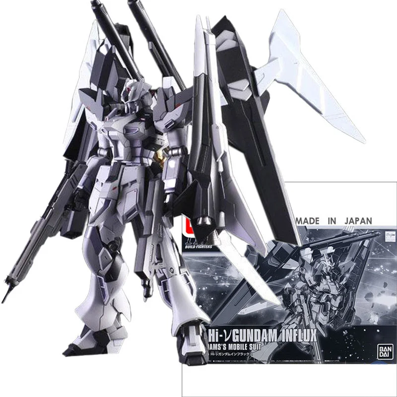 

Original Bandai 07968 HGBF 1/144 Hi－V BUILD FIGHTERS TRY, GBFT Gundam Influx Assembly Model Collection Action Figure Toy