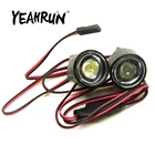 Универсальная белая головка YEAHRUN 13 Вт, светодиодсветильник лампа, мигающая головка для модели 110 RC, аксессуары для дрифта и автомобиля