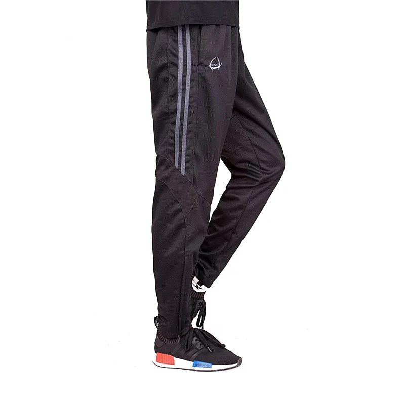Мужские штаны для бега футбольные брюки спортивные эластичные спортивная одежда