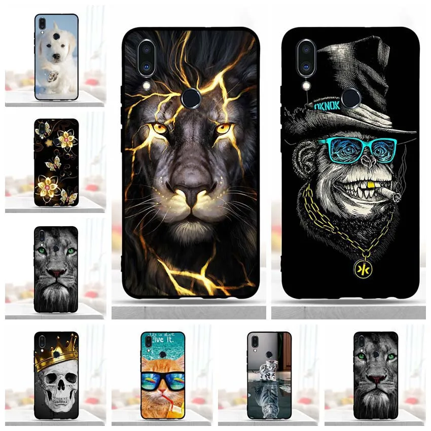 6 2 &quotчехол для Meizu Note 9 Чехол Мягкий силиконовый чехол из ТПУ с изображением