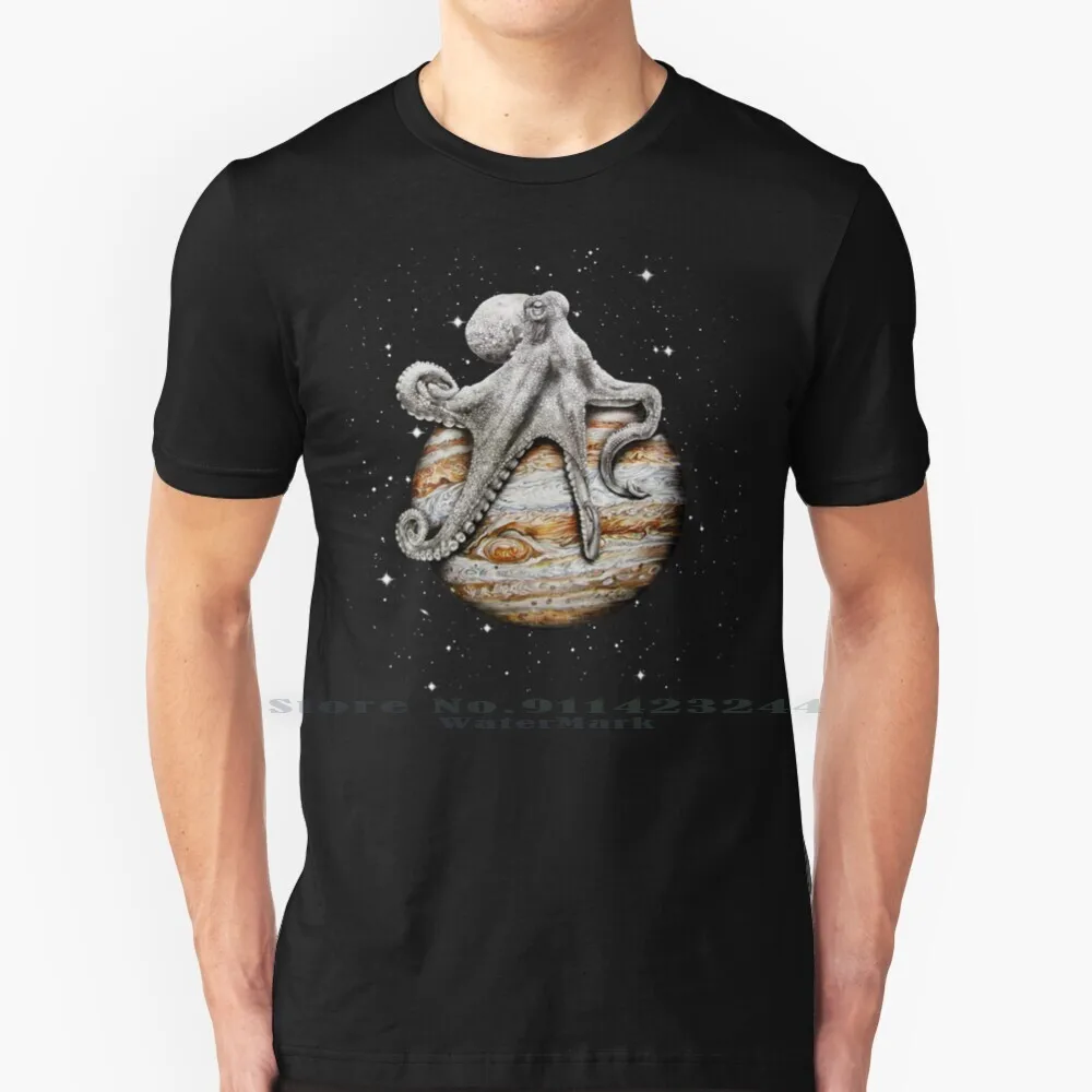 Octopus Sea Creature Planet Humor Surrealism Weird