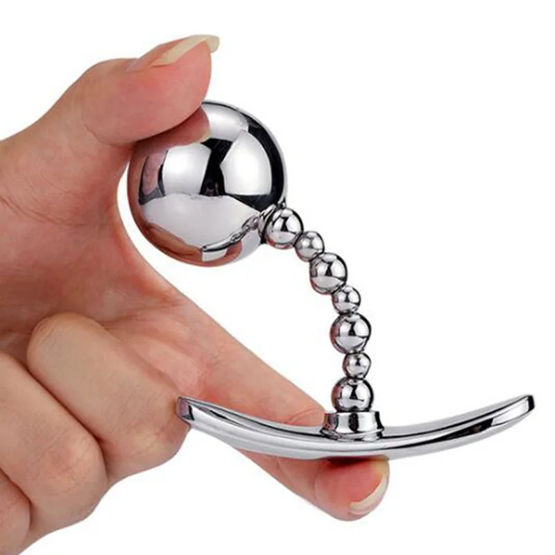 Металлическая Анальная пробка анальные шарики Анальный силиконовый расширитель