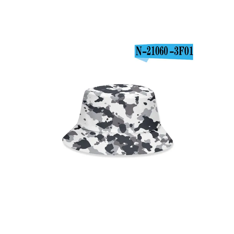

20styles camouflage fisherman hat adult and kids spot supply army basin hat sun visor outdoors bucket hat 3D print
