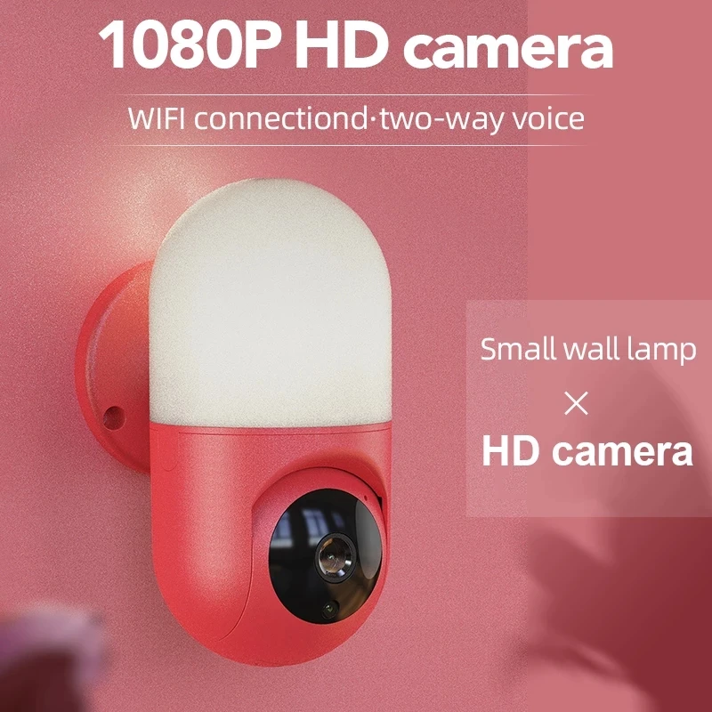 

Bulb Camera 1080P Smart Home Wifi Security Ip Camera Wireless Motion Detection PTZ Rotation Surveillance Camera