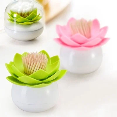 1 шт. Lotus ватный бутон держатель для палочек коробка хранения 4 цвета пластиковый
