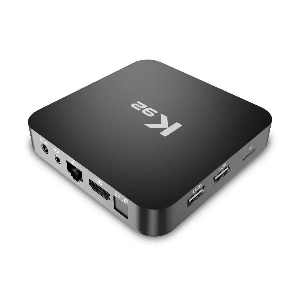 Для ТВ K92 Android 9 0 Box Amlogic S905 X2 2 4G/5G двухъядерный процессор Wi Fi USB3.0 BT4.2 поддерживает 4 к