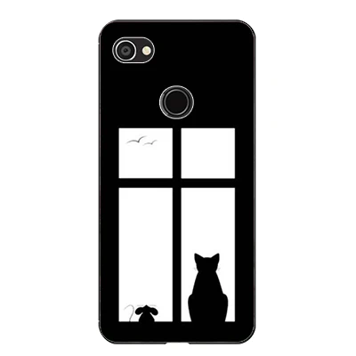 Крутой чехол из ТПУ для телефона Google Pixel 3A XL Цветочная башня противоскользящий 3