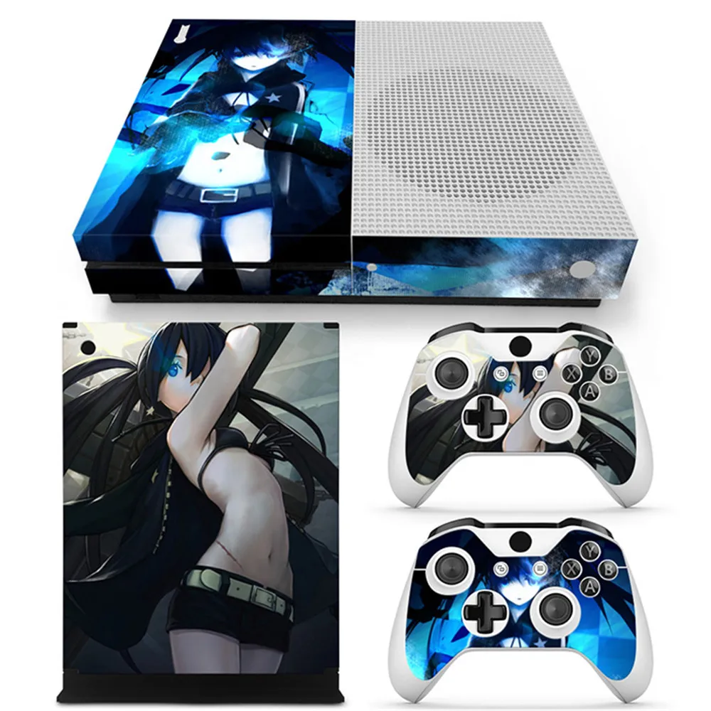 Бесплатная Прямая поставка защитная виниловая наклейка для консоли Xbox One S + 2 шт.