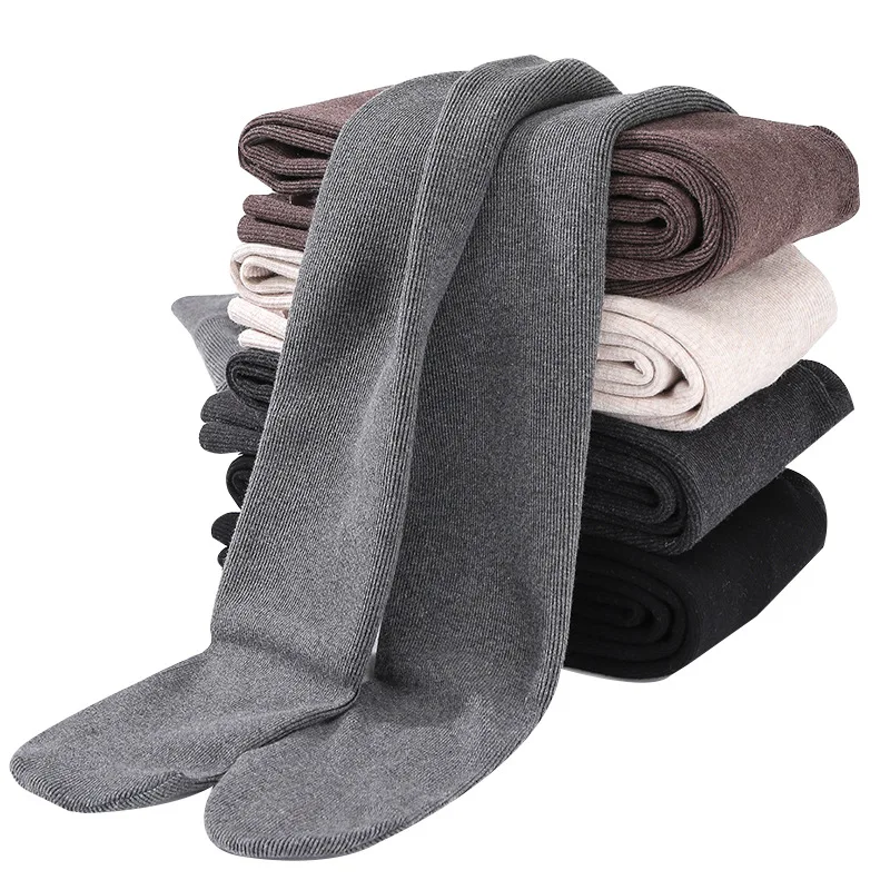 Thicken Velvet Leggings 350g Vertical Striped Socks Are Thin Winter Bottoming Socks Abdomen Socks Pantyhose Wholesale