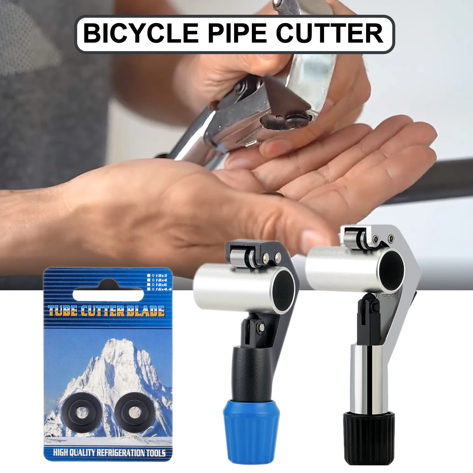 

Mountain Bike Front Fork Pipe Cutter Aluminum Alloy Bicycle Head Pipe Pipe Cutting Handlebar Column Cutting Bicycle Repair Tool