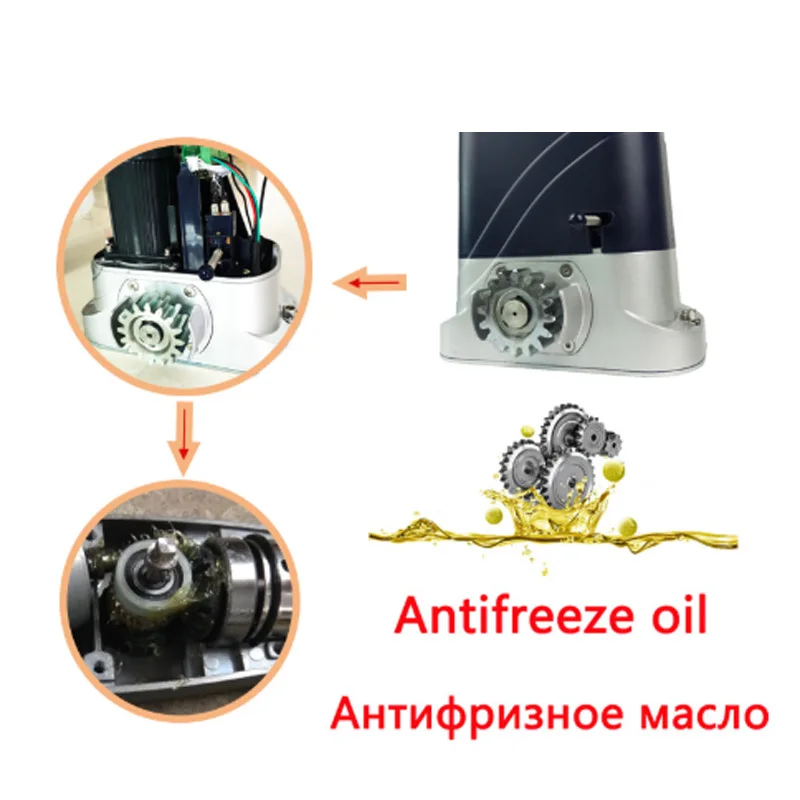 Автоматический Электрический Открыватель раздвижных ворот 600-1300 кг 4 м