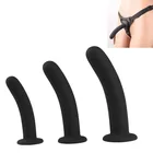 Силиконовый страпон, анальная пробка на присоске, без бретелек, фаллоимитатор, секс-игрушки для женщин, Анальный ремень для лесбиянок, ремешок на фаллоимитатор, трусы с вкладышами на ягодицы