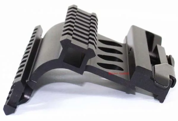 Векторная оптика Tsyklon 4x32 компактный стрельба прицел с AK 47/74 QD боковой рейки, 1 дюймов кольцо, SVD сетка 2 в 1