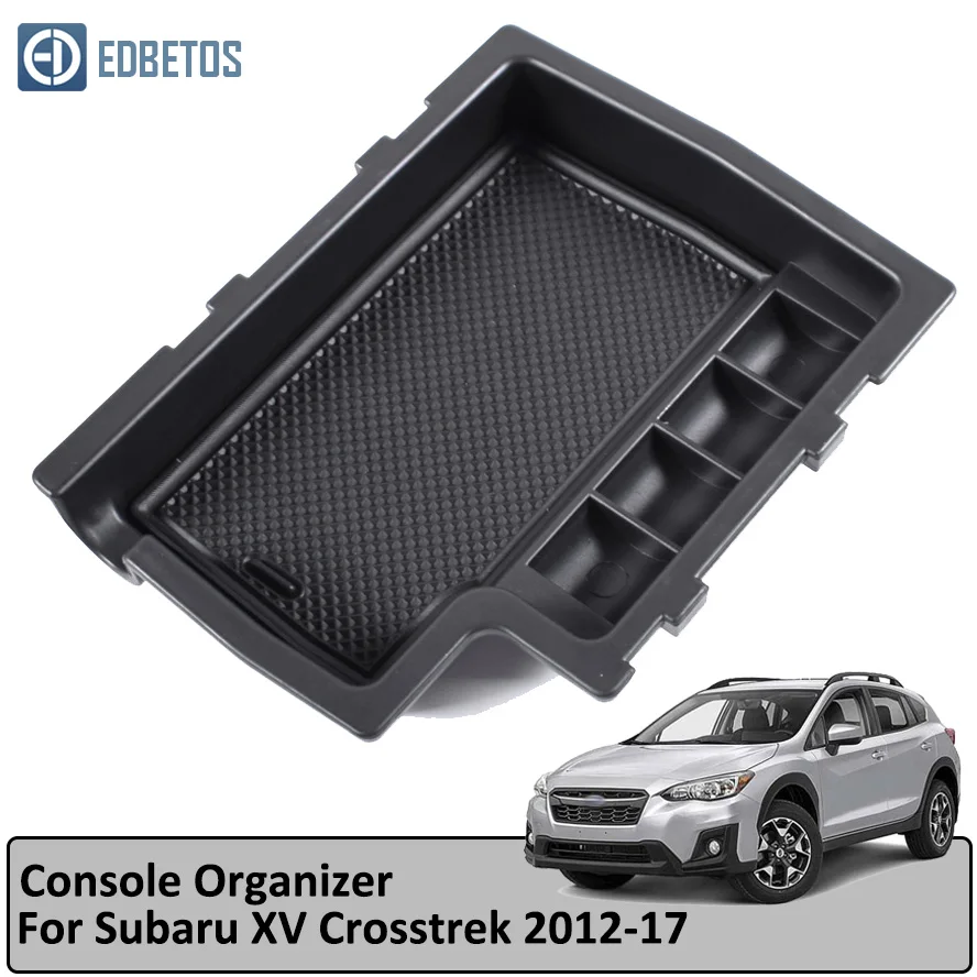 Подлокотник вторичный бардачок для Subaru Xv Crosstrek 2012- центральной консоли Органайзер лоток-Xv укладки