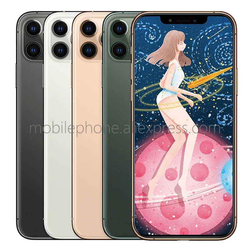 Notch Screen Android большой экран 6 5 дюйма смартфон разблокированный смарт мобильный