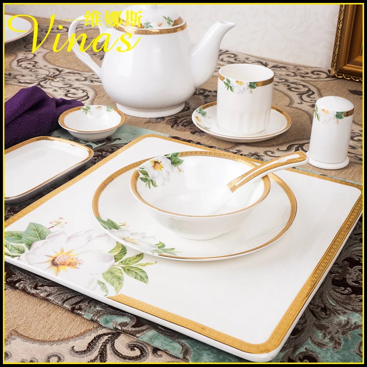 Роскошный керамический стейк блюдо для еды в скандинавском стиле столовая