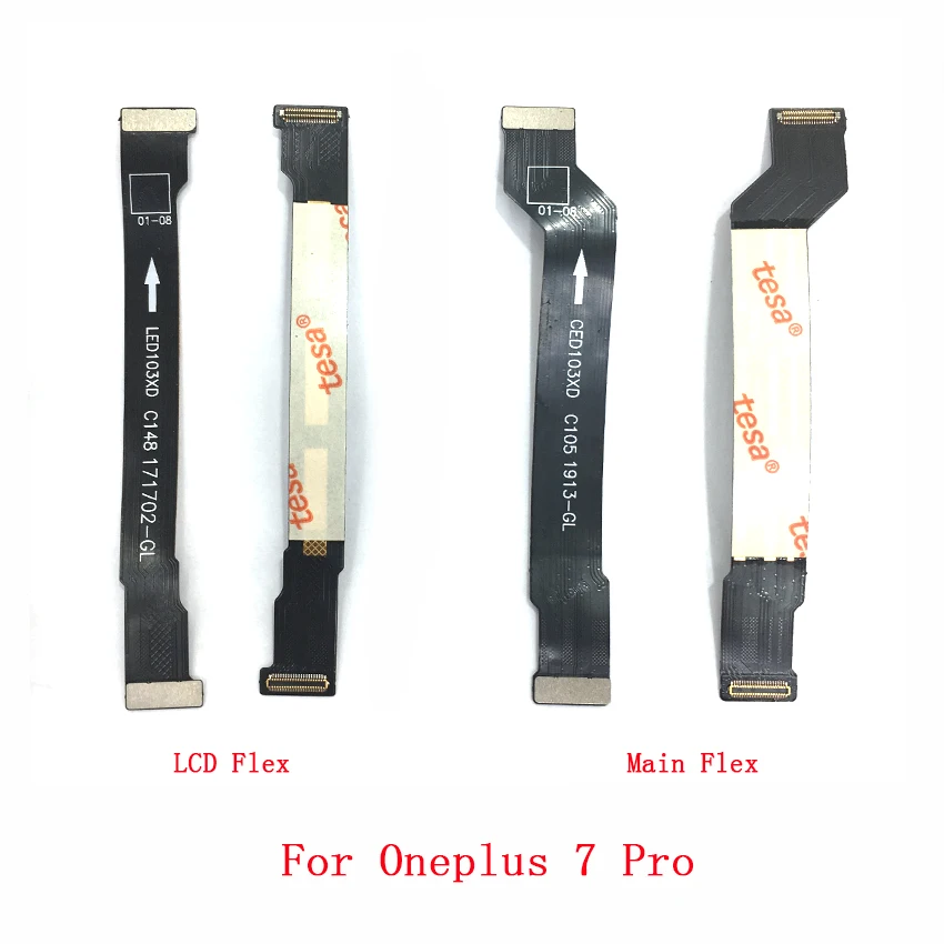 5 шт. для One Plus Oneplus 7 Pro Материнская плата подключение ленточного ЖК-дисплея