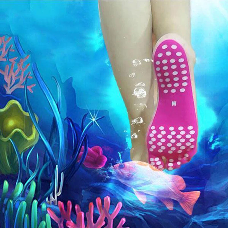 

Beach Foot Mats Swim Pool Adhesive Anti Slip Invisible Foot Pads Insulation Protection Mats Barefoot Stick Insoles Footpads