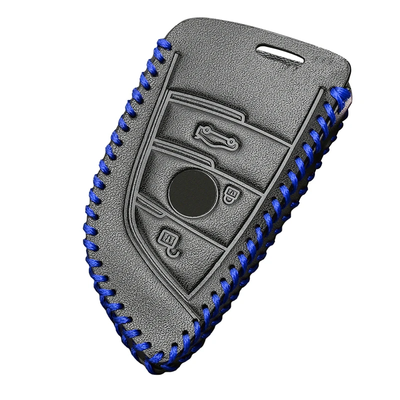 Чехол для автомобильного ключа из кожи Yolu защитный чехол BMW X5 F15 X6 F16 G30 7/5 Series G11 X1 F48