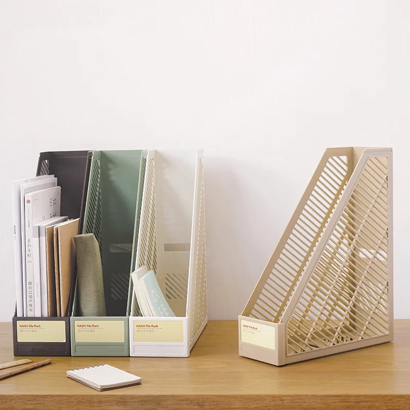 Пластиковый держатель для книг полка сетчатый файлов стойка документов