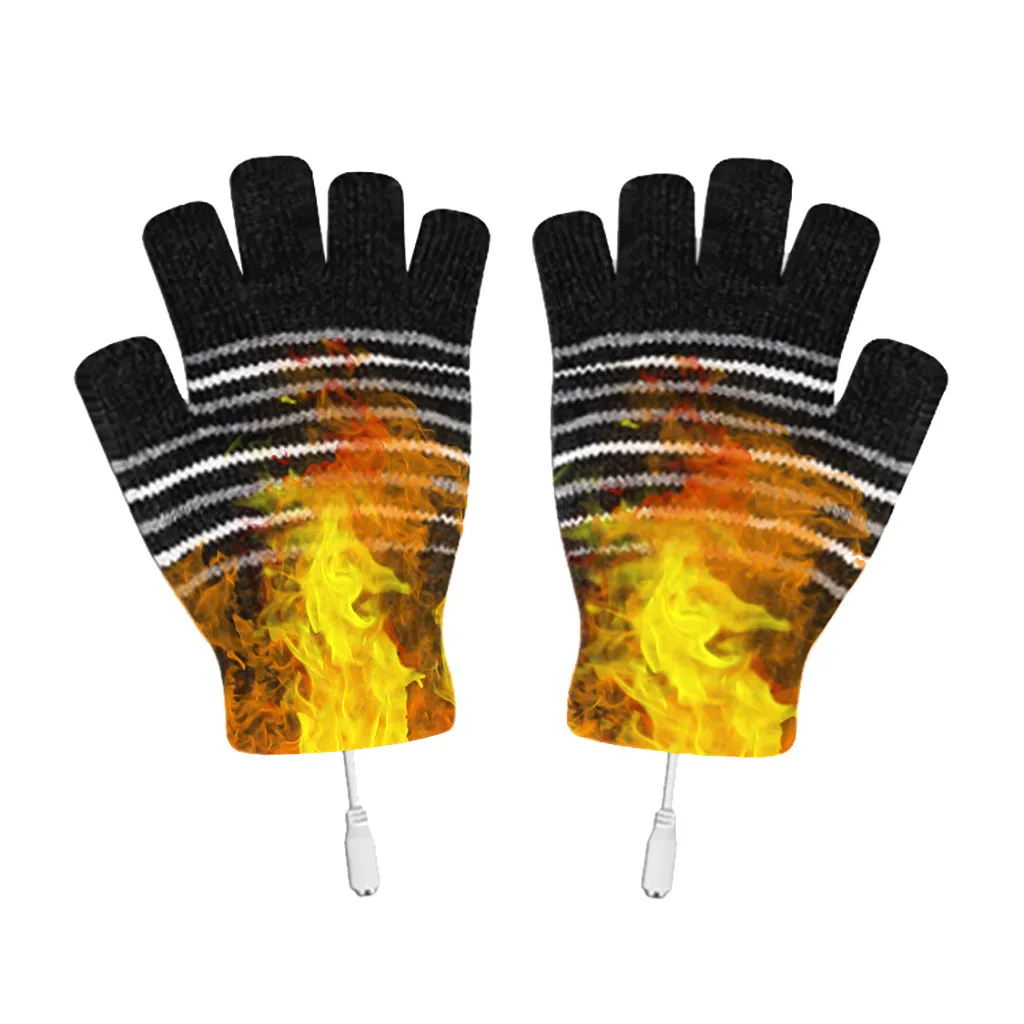 Горячая Распродажа Отопление Перчатки зимние Термальность USB подогревом