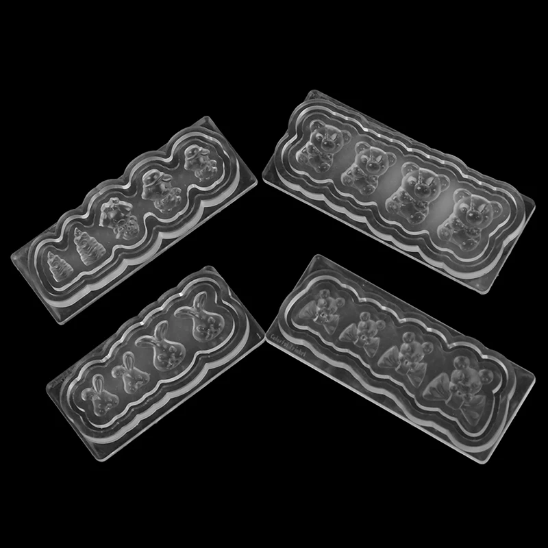 1 шт инструментов для ногтей 3D резьба силиконовые формы штамповки DIY УФ гель