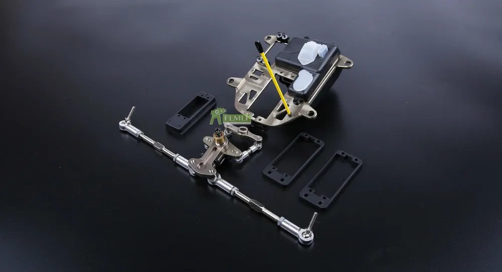 Alloy CNC SYMMETRIC TURN STEERING SET Fit for 1/5 HPI ROVAN KM BAJA 5B SS | Игрушки и хобби