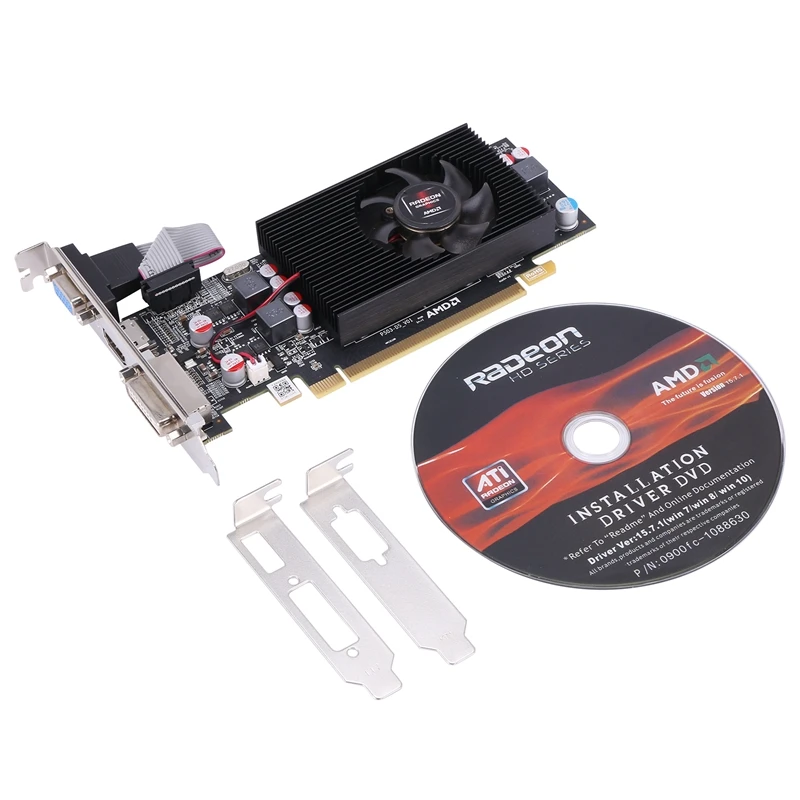 

Карта изображения 2G R7 240, двойной экран 4K, небольшое шасси, все-в-одном, независимая игровая Имиджевая карта с высоким разрешением