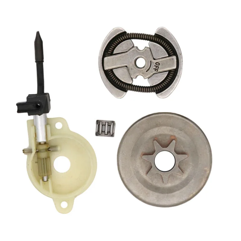 

Oil Pump Bearing Sprocket Clutch Drum Kit Outdoor Chainsaw Rebuild Spare Parts