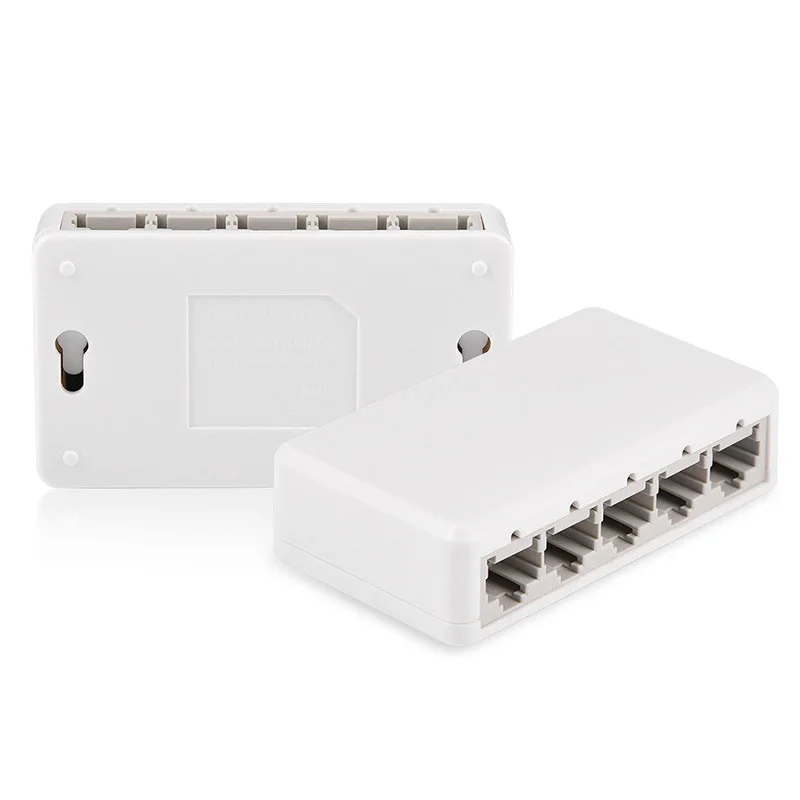 Ethernet Internet Splitter Hub Network Switch Computer 5 Ports 10/100Mbps US Plug | Компьютеры и офис