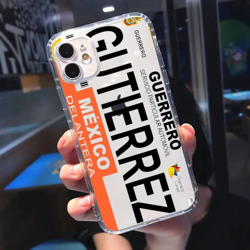 Чехол для телефона с номерным знаком iphone 13 12 11 8 7 plus mini x xs xr pro max | Мобильные