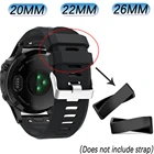 20 мм22 мм26 мм сменный ремешок для часов кольца для Garmin Fenix 3 5 5S 5X PlusiPhone 6S6 6X Pro Smart аксессуары для часов Ремешок Хранитель петля