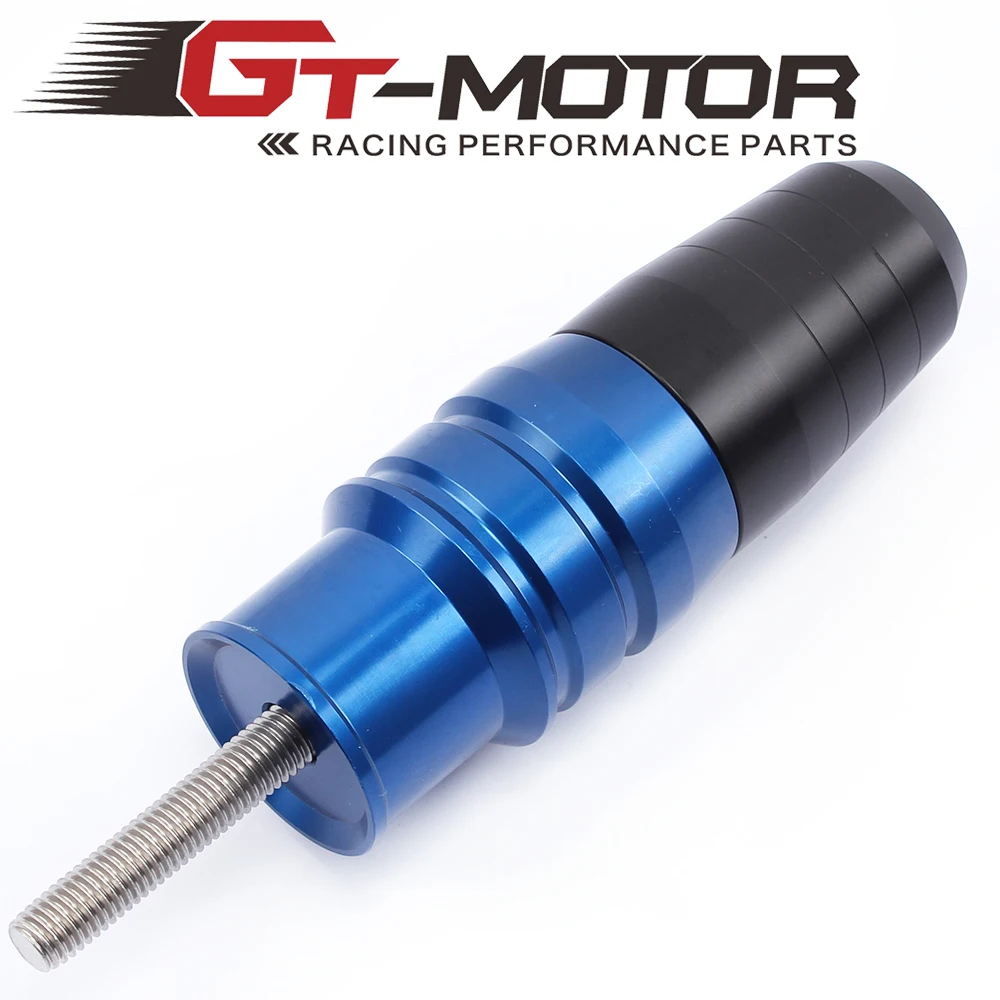 GT motor-бесплатная доставка 8 мм Винтовые мотоциклетные ЧПУ черные алюминиевые